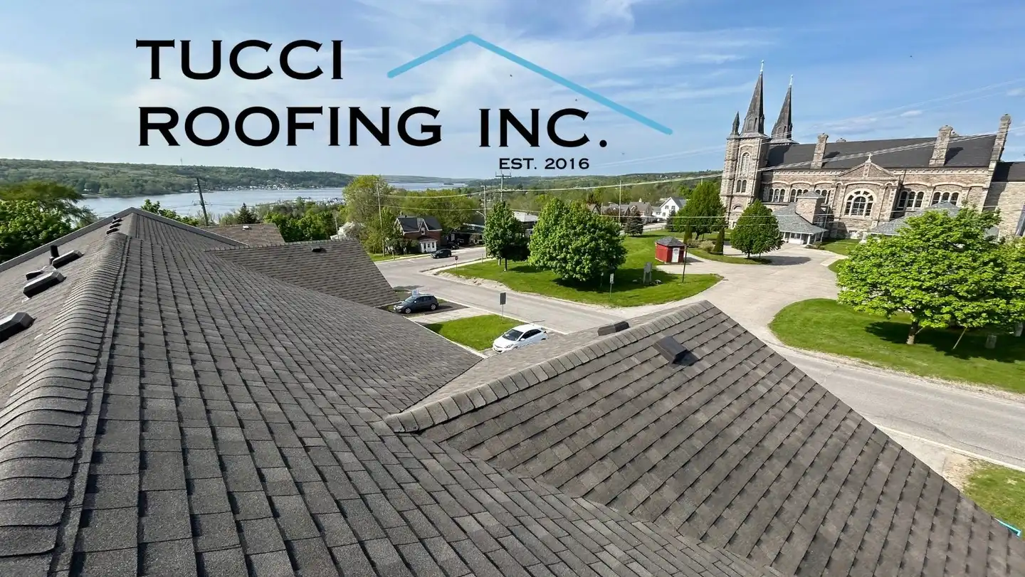 Completed shingle roof by Tucci Roofing